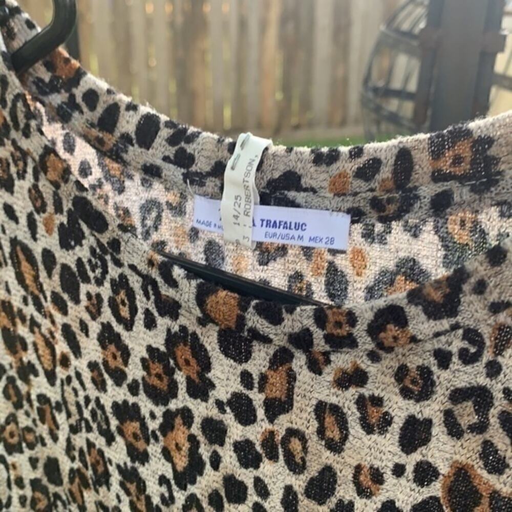 ▶️ Zara ◀️trafaluc leopard dress - Picture 9 of 15